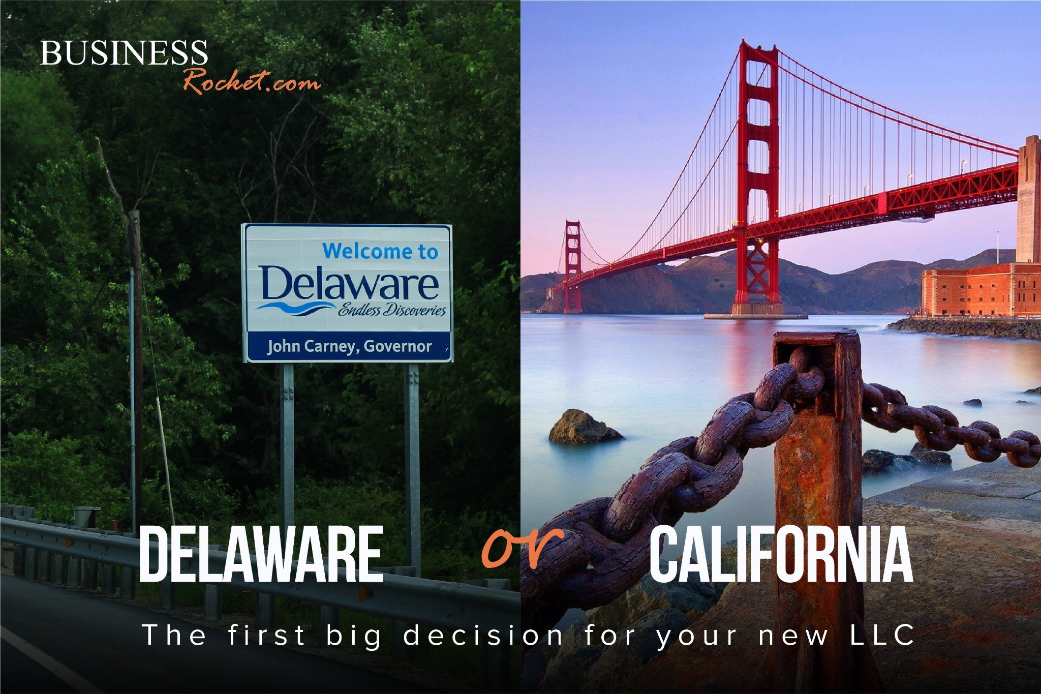 Delaware LLC vs. California LLC - Where to Form an LLC for Your Business In 2025