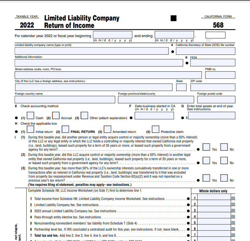 Form 568
