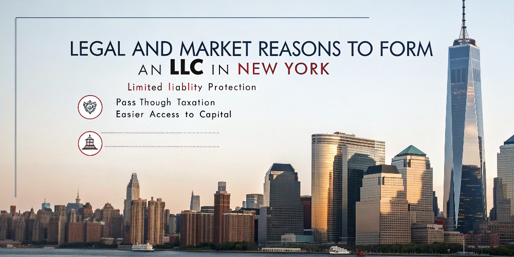 Legal and Market Reasons to Form an LLC in New York