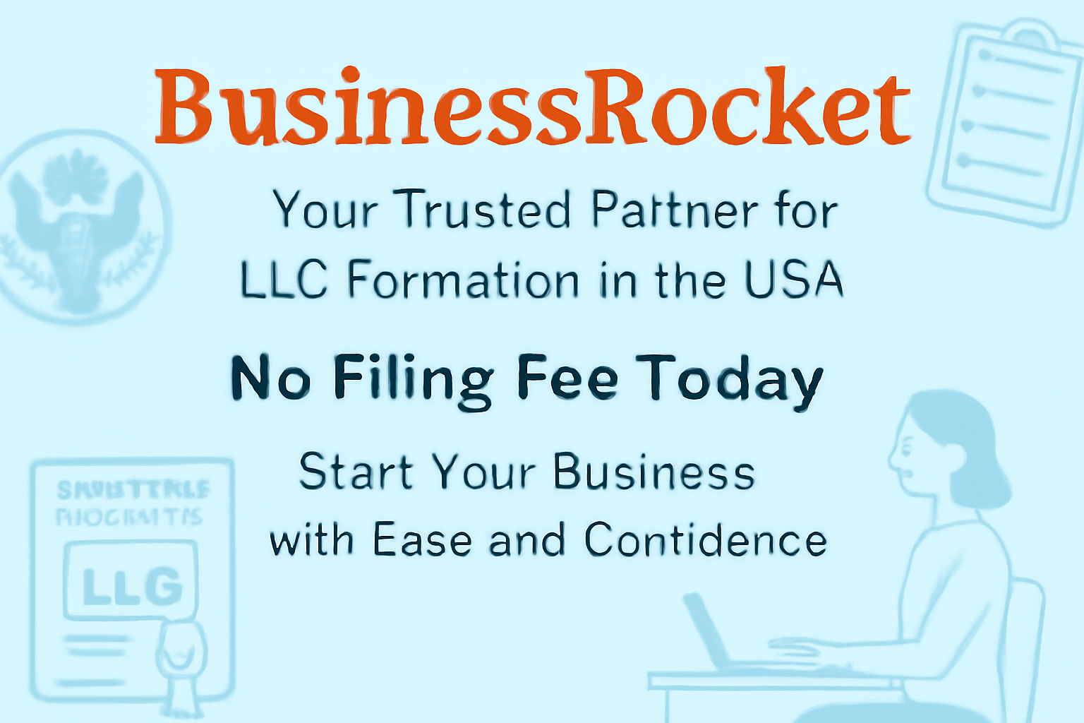 no filing fee on llc