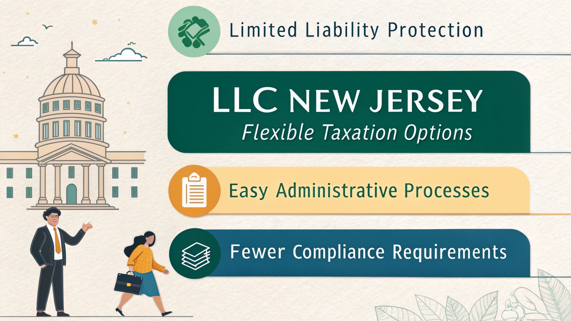 What Are the Key Benefits of Forming an LLC in New Jersey?