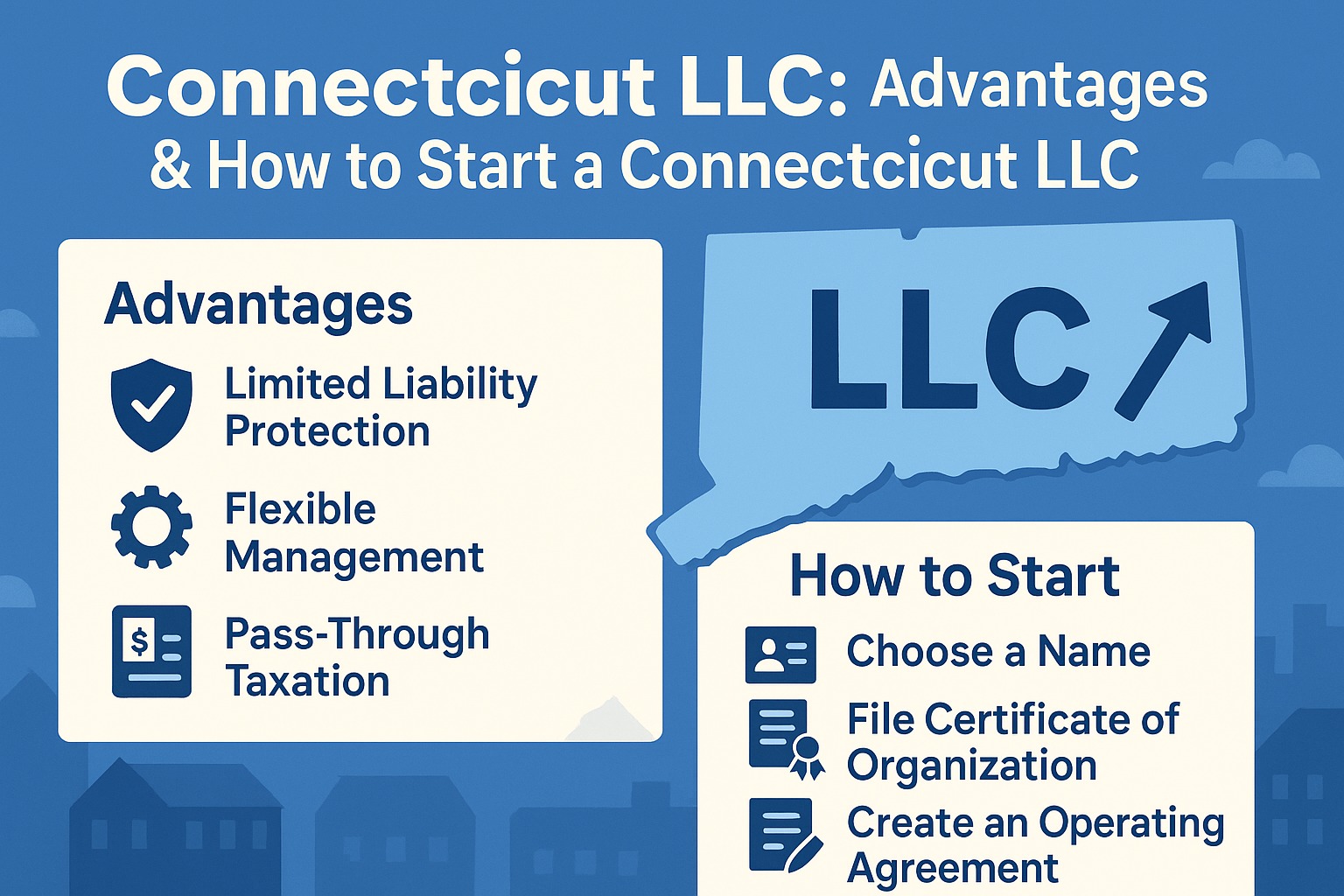 Advantages How To Start A Connecticut LLC​