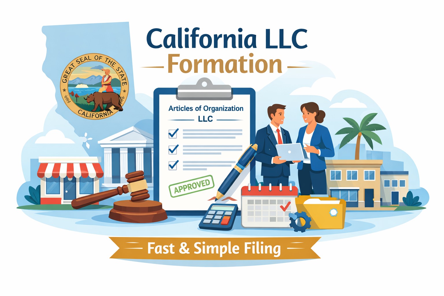 California LLC Formation Services in 2026 - Best and Fast