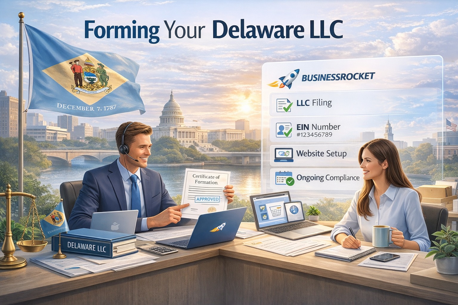 Forming Your Delaware LLC with our affordable packages