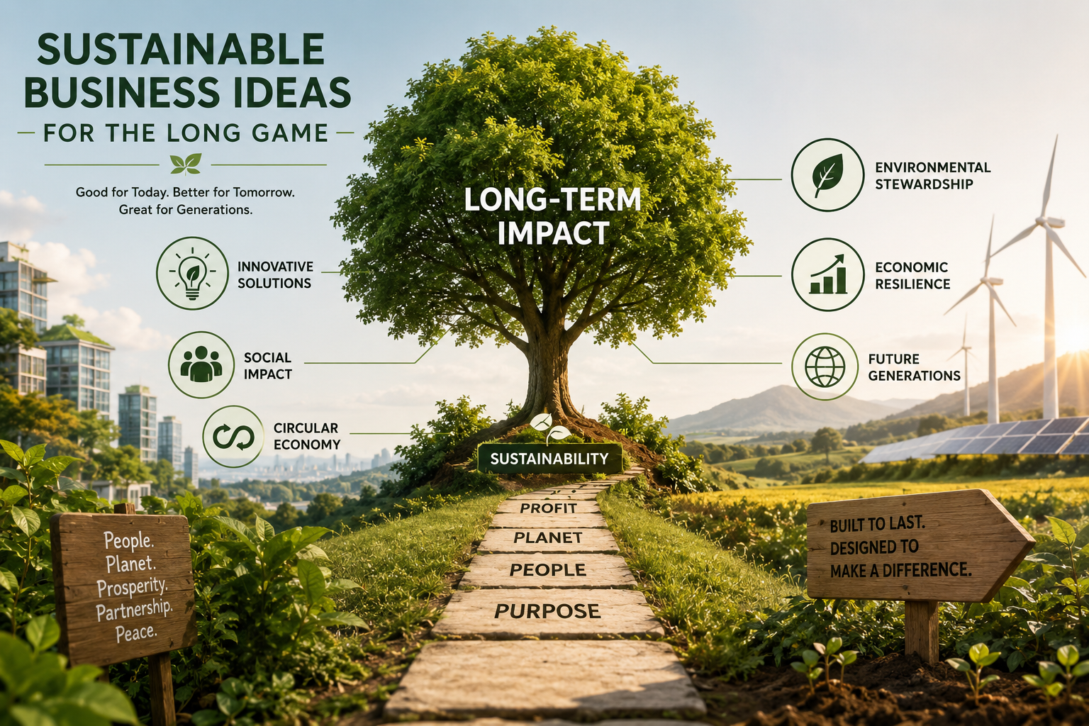 Sustainable Business Ideas for the Long Game
