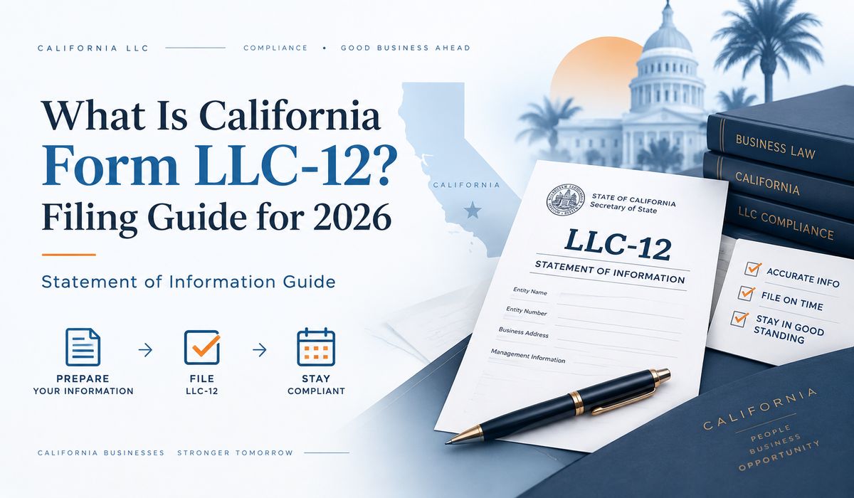 What Is California Form LLC-12? Filing Guide for 2026